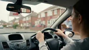 How long does it take to learn to drive in the UK — learner POV inside car